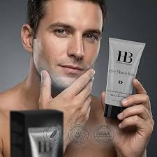 Soothing aftershave balm application