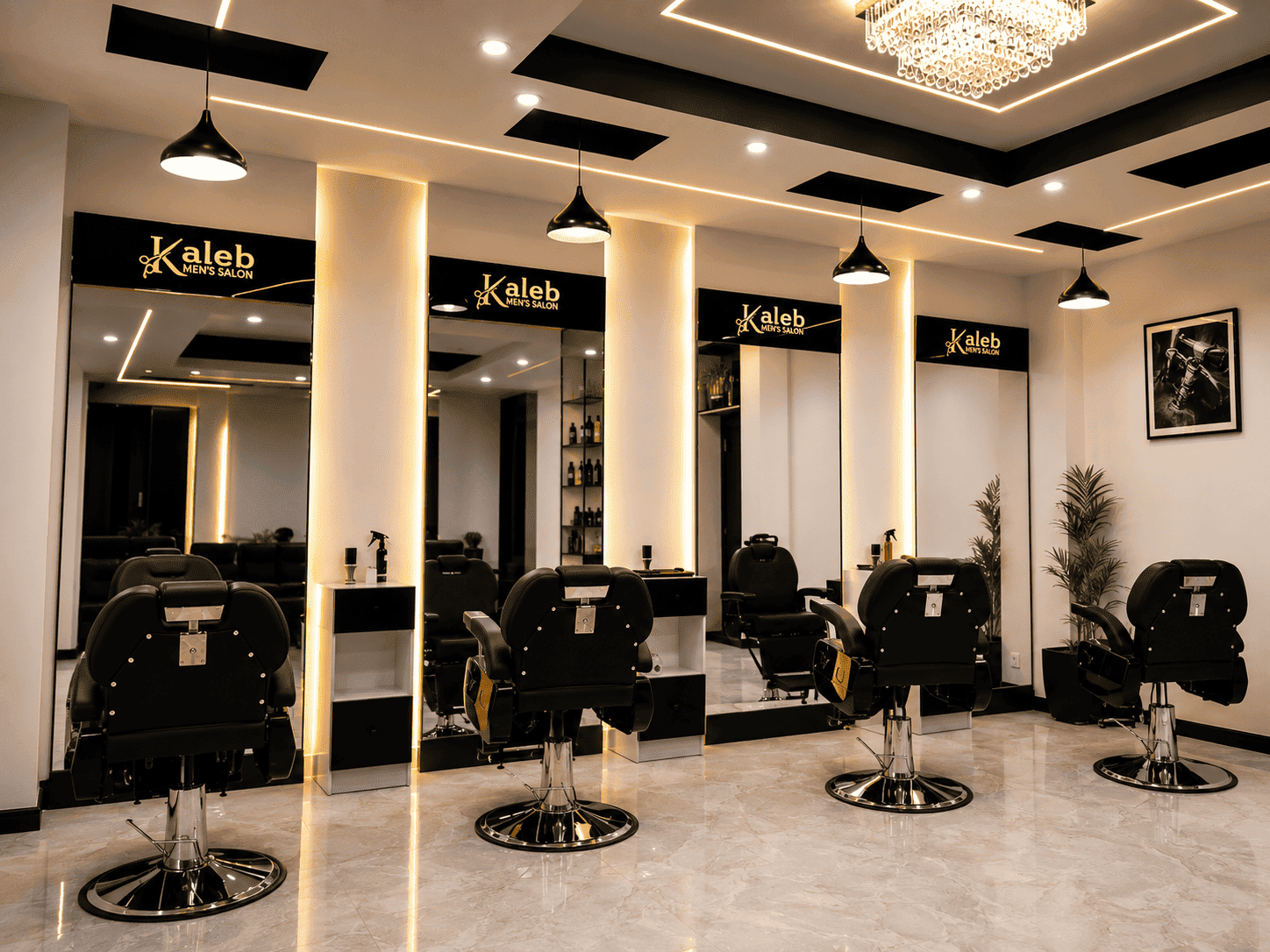 Kaleb Salon Hero Showcase
